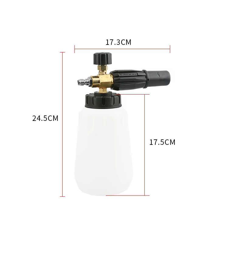 SPS 5000 PSI High Pressure Snow Foam Lance Car Wash Shampoo Cleaning Foam supplier
