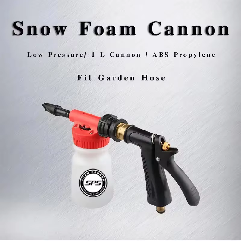 SPS Car Cleaning Low Pressure Snow Foam Wash Spray Gun Car Wash Hose Sprayer Foam Cannon Produces manufacture
