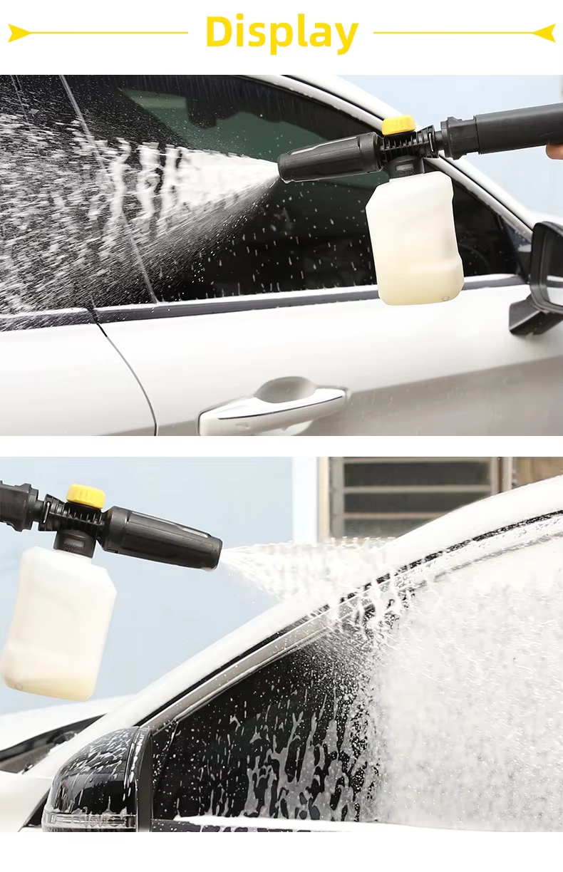 SPS 500ml 2300 PSI Car Wash Foam Bottle Car Cleaning Foam Cannon supplier