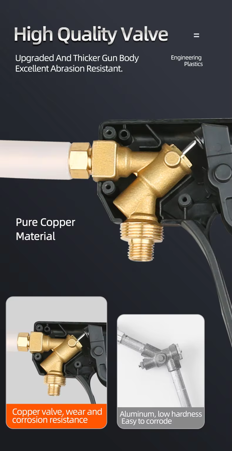 SPSWholesale Car Wash Steam Spray Gun High Pressure Steam Cleaning Gun High Pressure and High Temperature Steam Gun manufacture