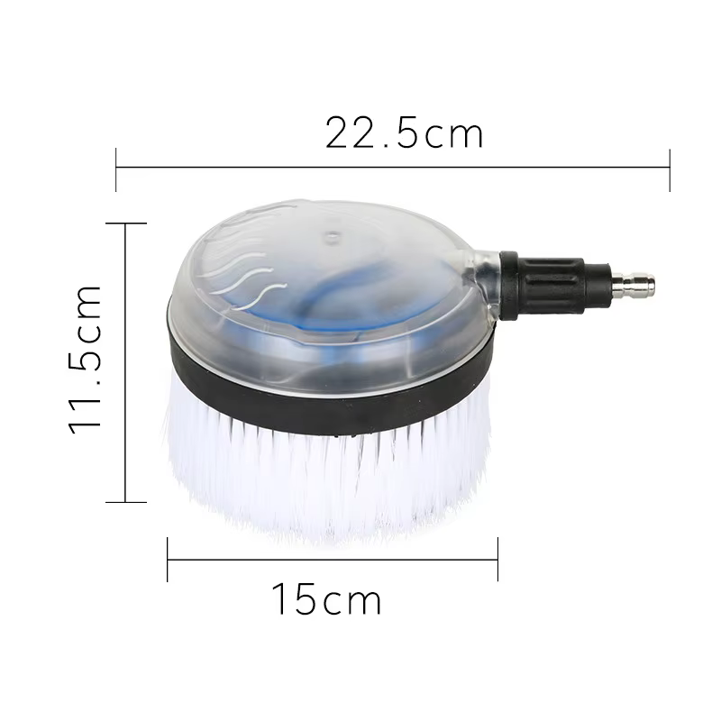 1/4 Inch Quick Connect Car Surface Cleaning Tool Kit High Pressure Washer Rotary Car Washer Brushes supplier