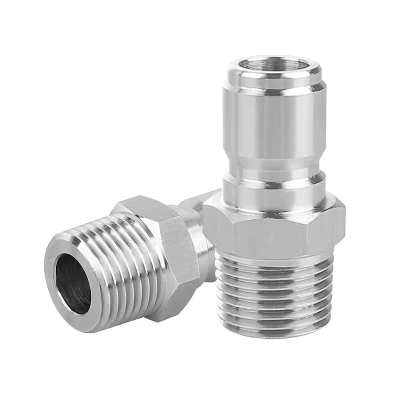 SPS 1/2 Inch NPT Quick Plug Stainless Steel Quick Couple Pressure Washer Fitting Quick Connector manufacture