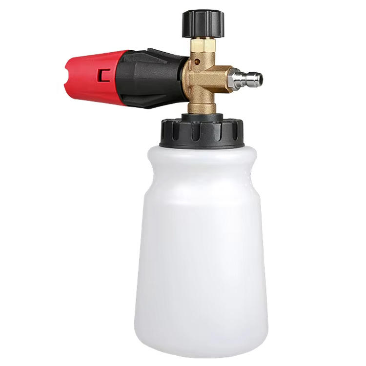 SPS غسالة عالية الضغط، موصل سريع من البرونز عالي الجودة، فوهة شامبو رغوة ثلجية للسيارات، مدفع رش للتنظيف