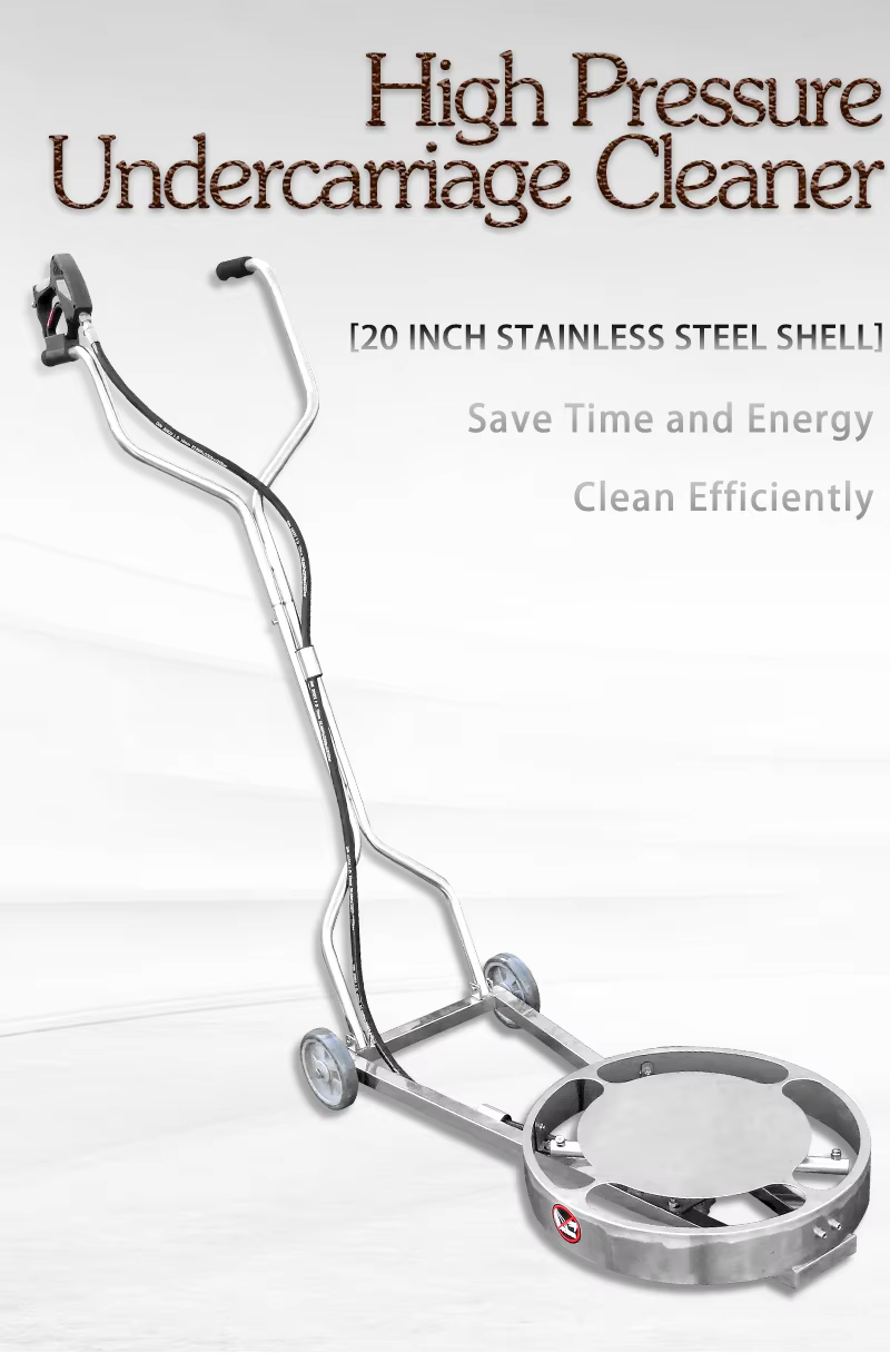 SPS 4000 PSI 20 Inch Stainless Steel High Quality High Pressure Washer Undercarriage Cleaner manufacture