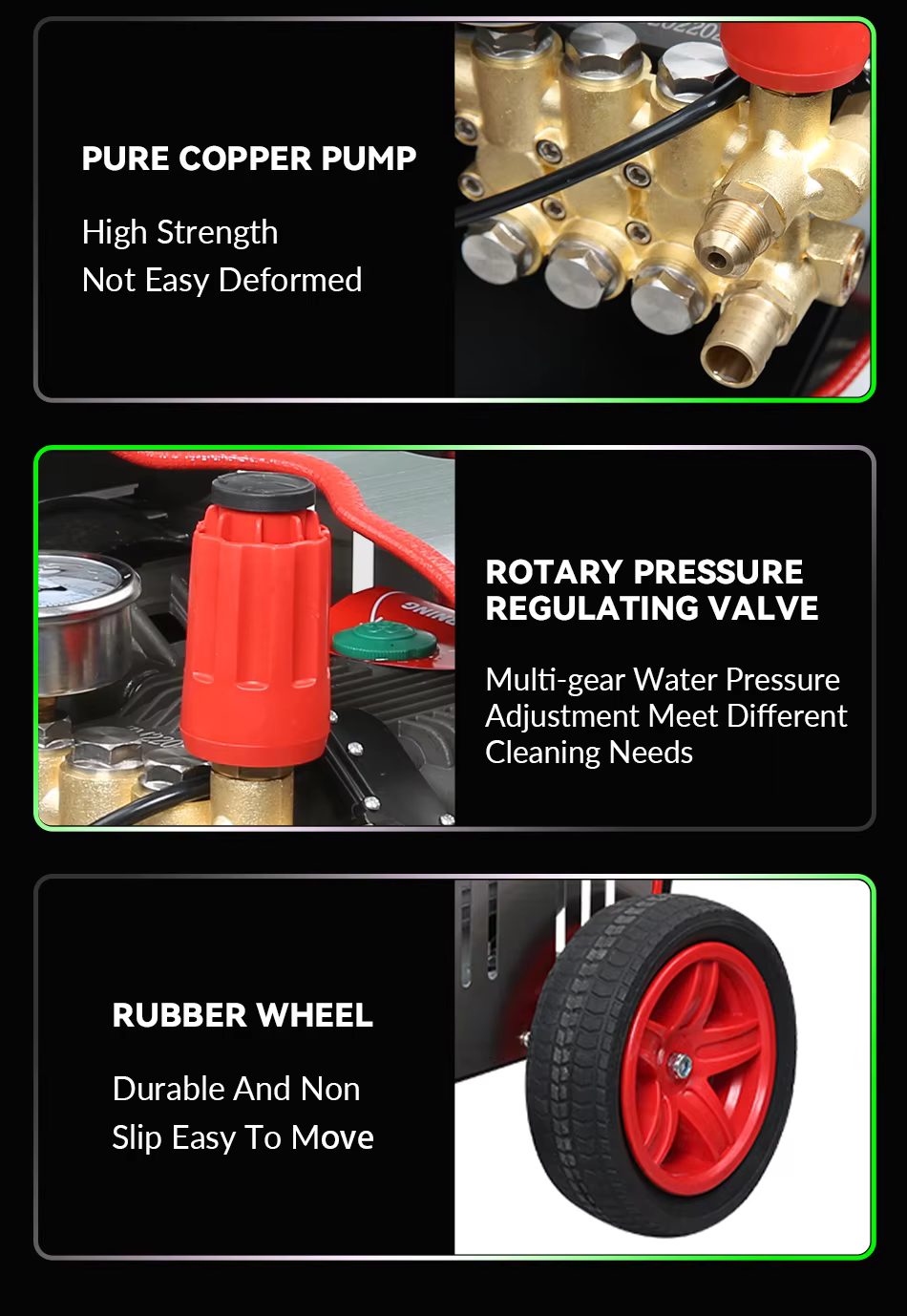 SPS 3000W 130 BAR Portable Pressure Washer 1885PSI Electric High Pressure Power Washer for Car Cleaning supplier