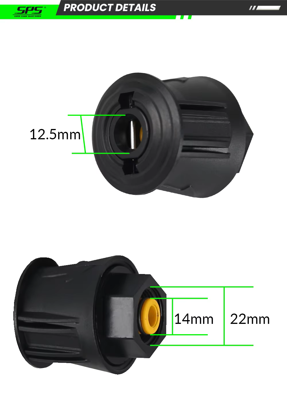 M22/14 Quick Connector High Pressure Water Gun Hose Adapter for Pressure Cleaner K Series K2 K3 K5 K7 supplier