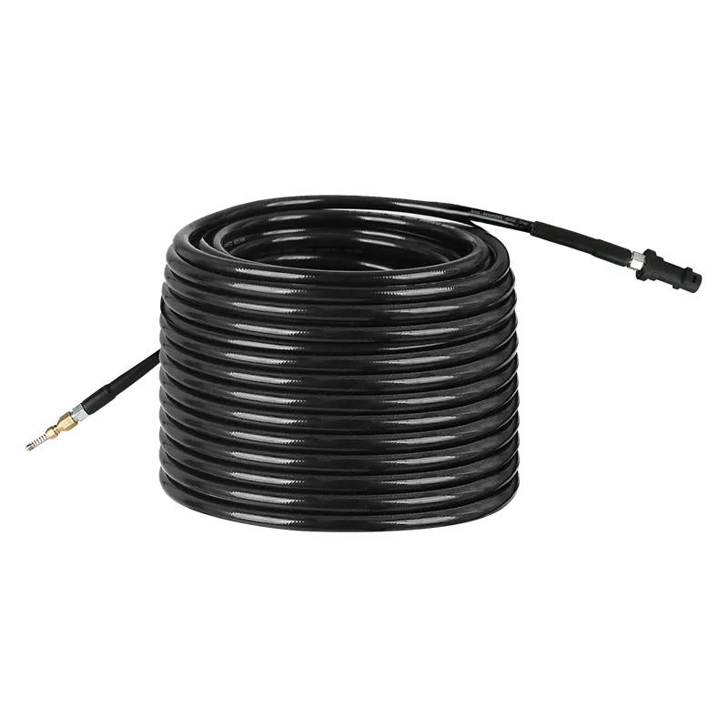 SPS 5800PSI 40 MPA 100 FT High Pressure Washer Hose Pipeline Flushing Spring Sewer Jetting Nozzle K.C. K Series