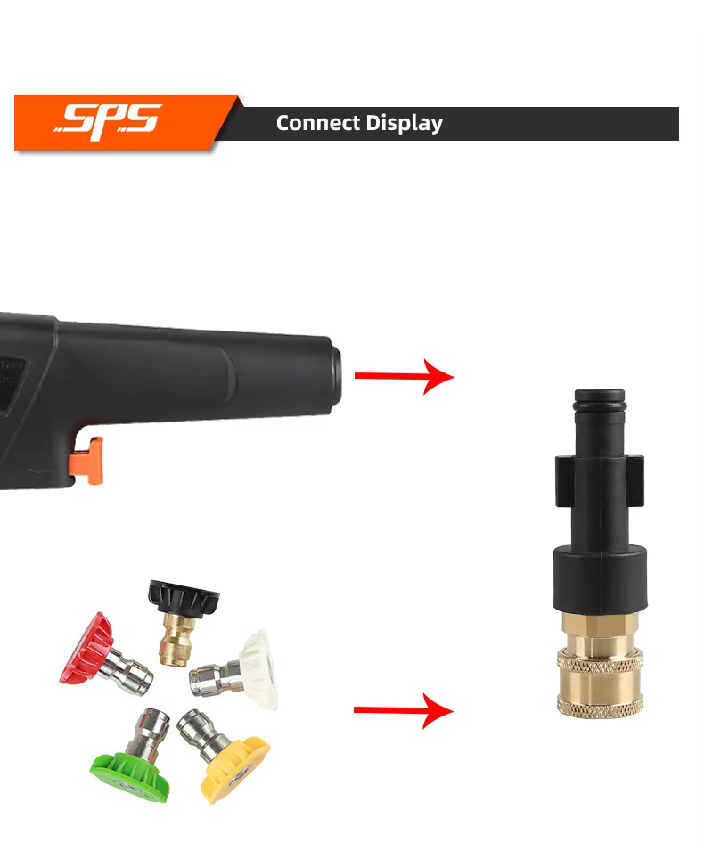 SPS Yili Adapters With Quick Coupling High Pressure Car Wash Connectors Fitting Quick Connect supplier