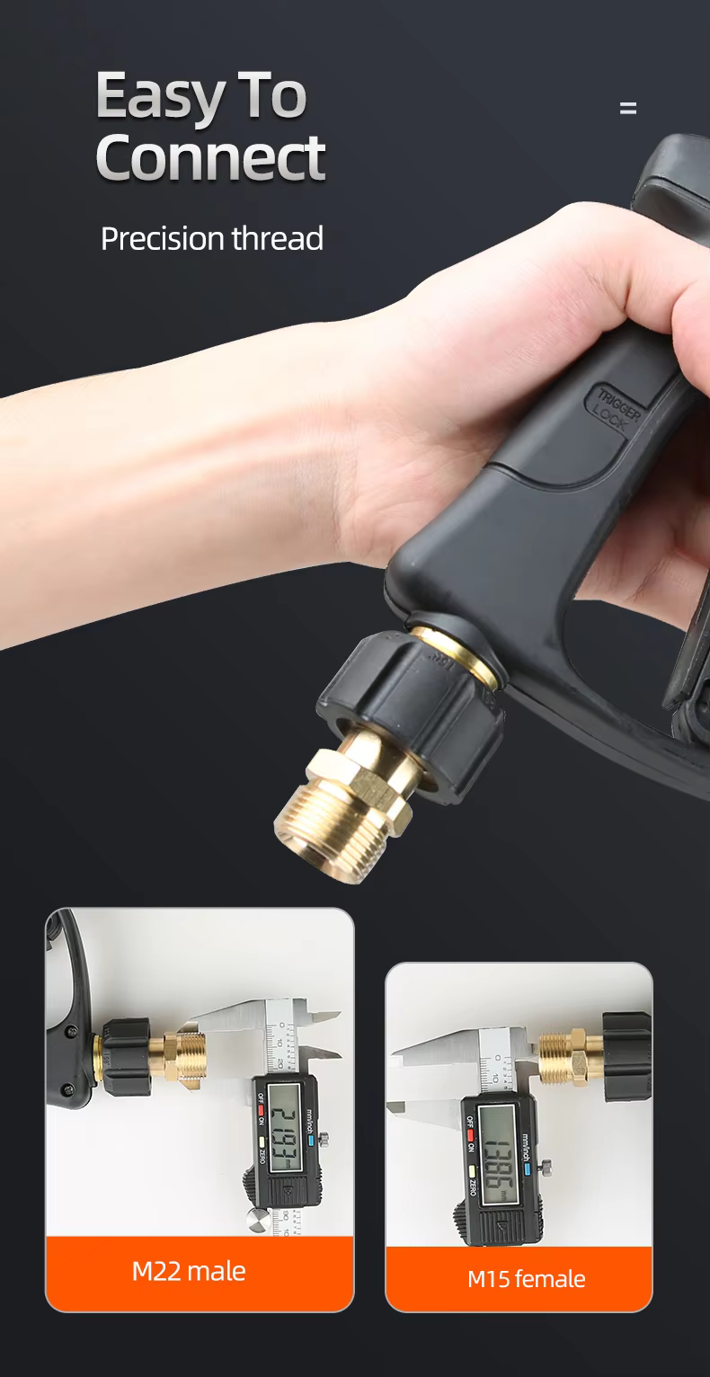 SPS 5000 PSI High Pressure Washer Adapter for Nilfisk Car Washer M22-14 Fttings for Pressure Washer Gun and Hose manufacture