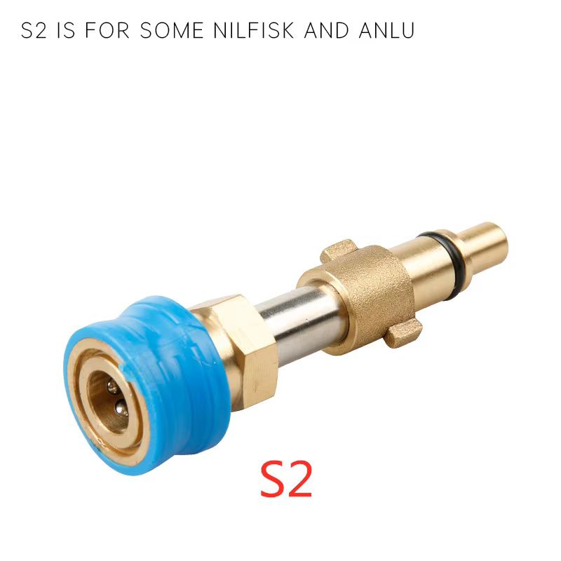 High Pressure Car Washer Accessories 1/4'' Quick Connector Snow Foam Lance Cannon Adapter details
