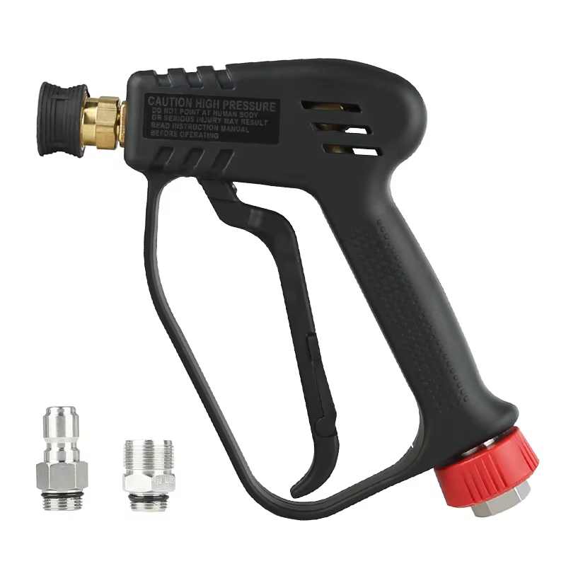 SPS 4000 PSI 280 BAR High Pressure Washer Gun 3/8 Female Swivel Fitting Car Wash Short Gun Quick Coupler Pressure Spray Gun manufacture
