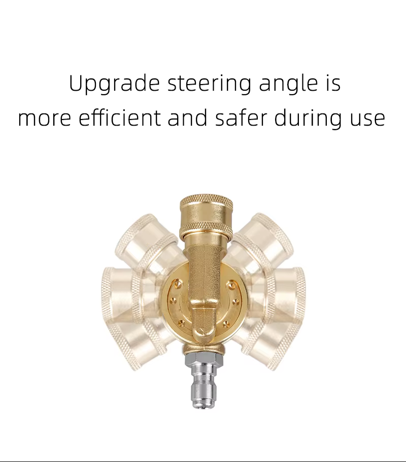 SPS Hot Sale 270 Degree Adjustable Adaptor Quick Connecting Pivoting Coupler Quick Conector supplier