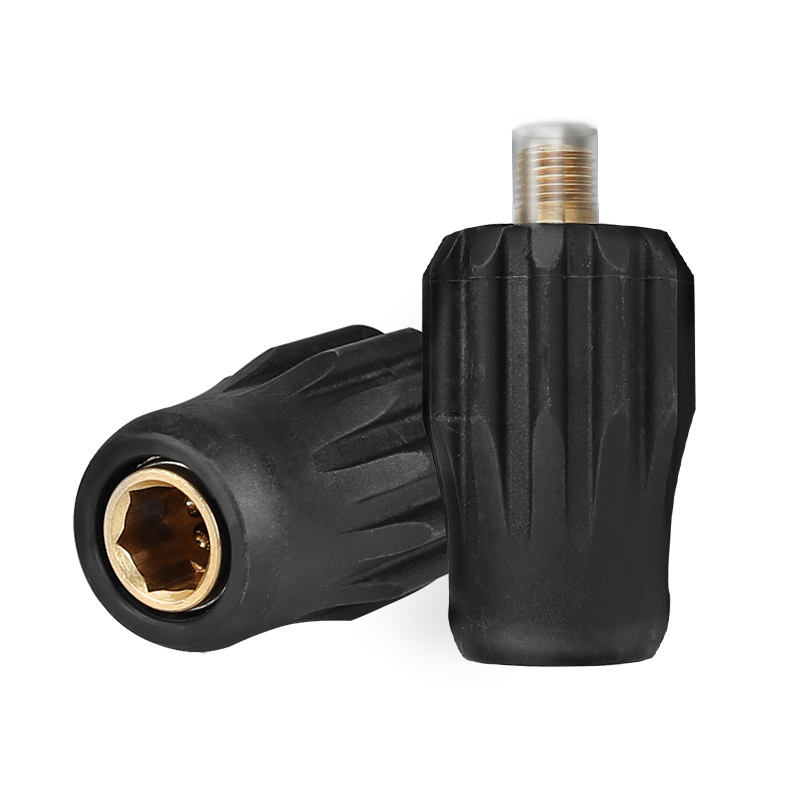 SPS 350BAR 5000PSI High Pressure Washer Quick Plug Adapter 1/4 Male Quick Connect Brass Kew Quick Coupler for High Pressure Gun