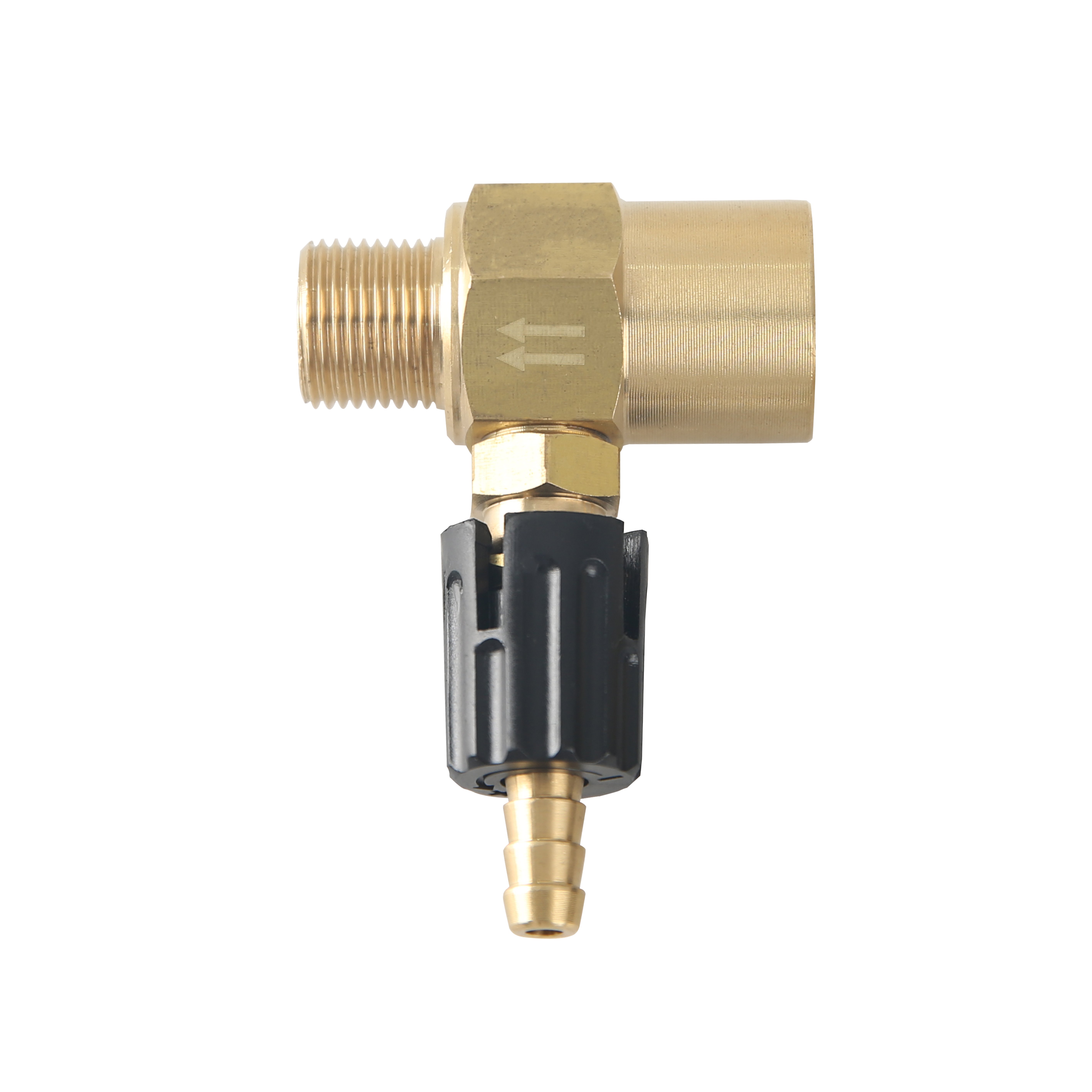 High Pressure Washer Chemical Injector Kit 3/8 Quick Connect Adjustable Soap Foam Nozzle 4000PSI