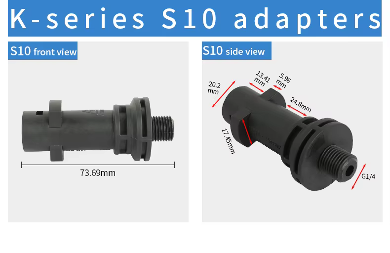 SPS Pressure Washer Foam Lance Adapter Fittings Car Wash Accessories manufacture