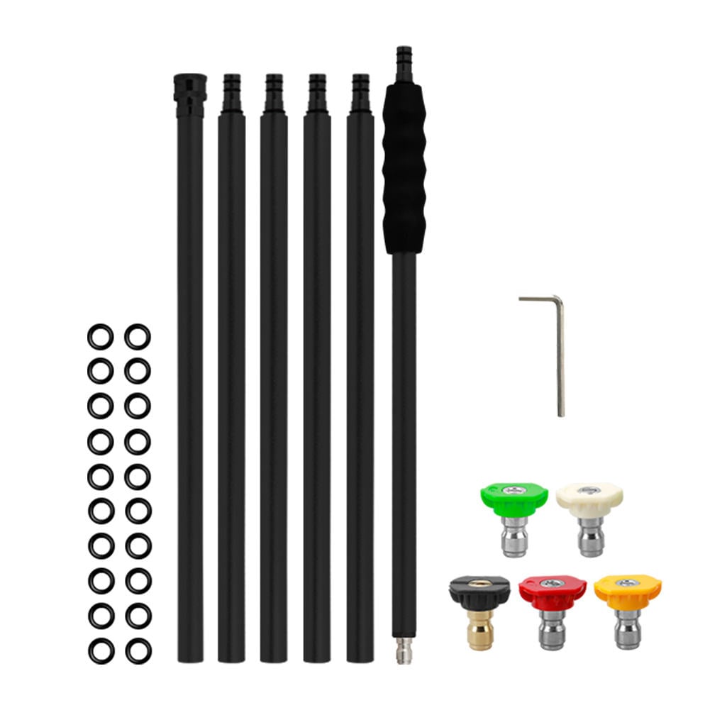 SPS 2320 PSI High Pressure Washer Black Extension Wand Set Power Washer Accessories Aluminum