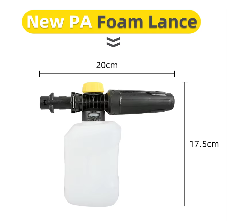 SPS 500ml 2300 PSI Car Wash Foam Bottle Car Cleaning Foam Cannon manufacture