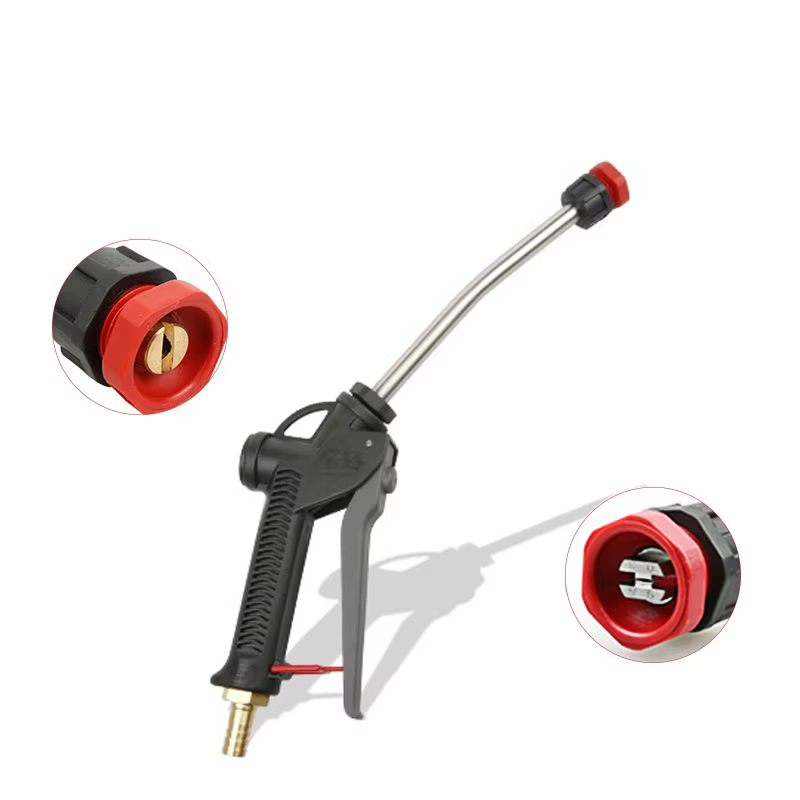 SPS High Pressure Water Spray Foam Gun Car Chemical Liquid Wax Spray Gun Car Wash Washer Gun With Spray Nozzle factory