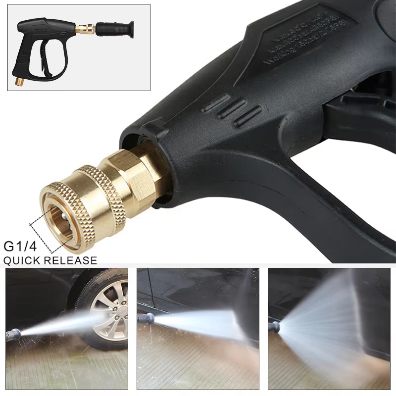 SPS Black Adjustable Car Pressure Washer Accessories Duckbill Nozzle manufacture