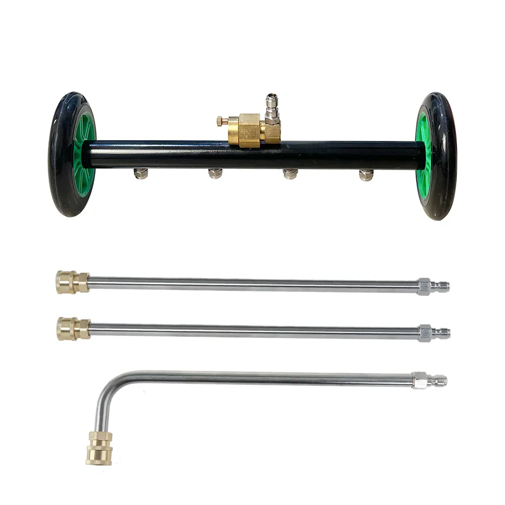 4000PSI High Pressure Car Under Body Chassis Washer Undercarriage Cleaner Water Broom Cleaner Kit For 1/4