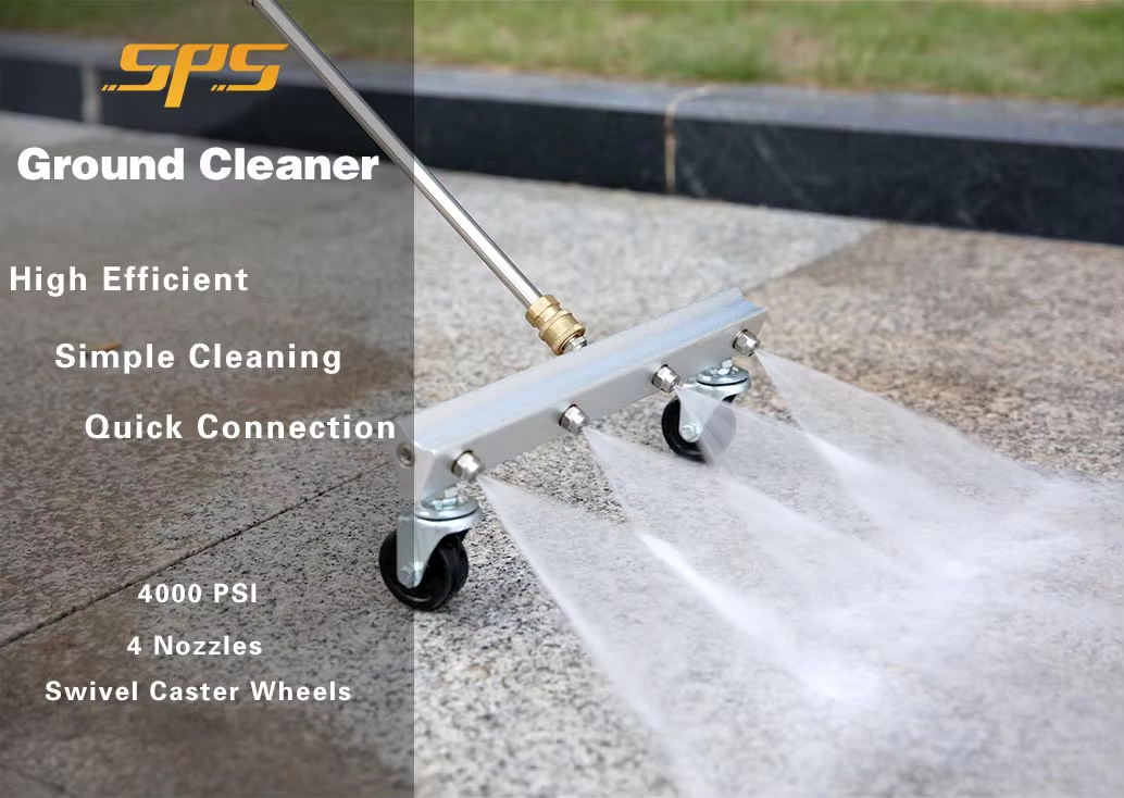 4000 PSI High Pressure Washer Water Broom Ground Cleaner Pressure Washer Flat Surface Cleaner supplier