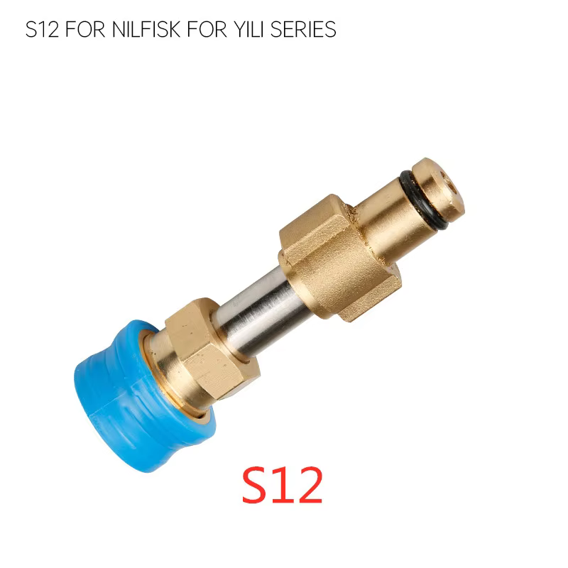 High Pressure Car Washer Accessories 1/4'' Quick Connector Snow Foam Lance Cannon Adapter factory