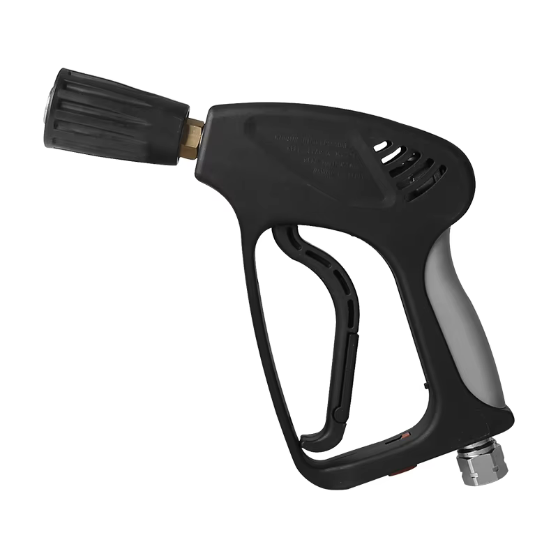 SPS 5000 PSI 350 BAR High Pressure Washer Gun Kew Adapter Quick Release Fitting Car Wash Spray Gun Commercial Pressure Short Gun factory
