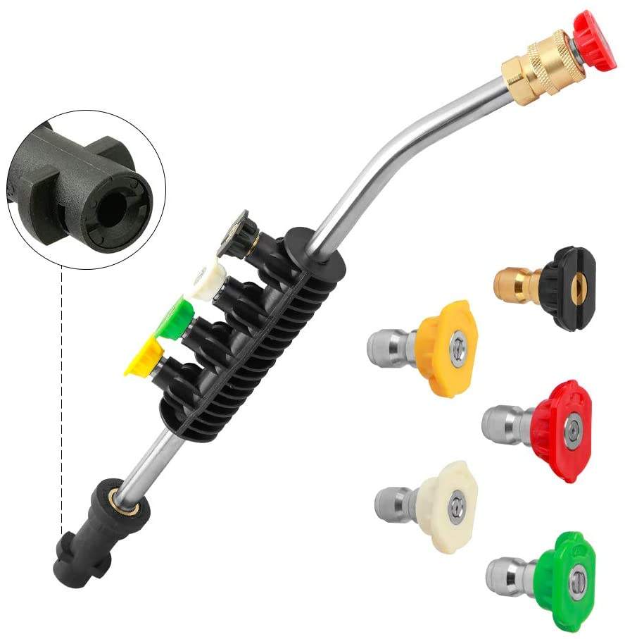 SPS Pressure Washer Extension Wand With 5 Color Spray Nozzles Wholesale