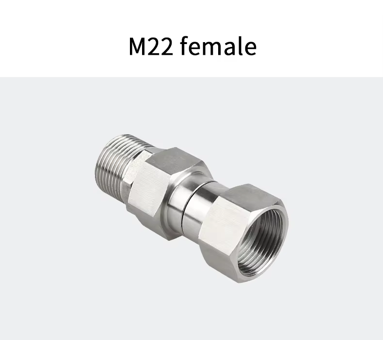 SPS Anti-winding Stainless Steel M22-14mm High Pressure Washer Stainless Steel Fitting supplier