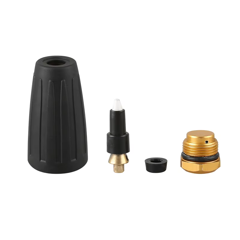 SPS 3000 PSI Solid Brass High Pressure Washer Turbo Nozzle Quick Connect Rotating Aluminum Water Nozzle manufacture