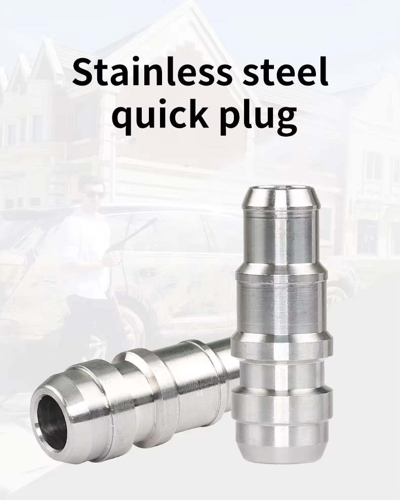 SPS 1/2'' Quick Adapter Connector Pressure Gun Quick Plug Water Washer Hose Adapter Fitting for Cleaning Car Accessories supplier