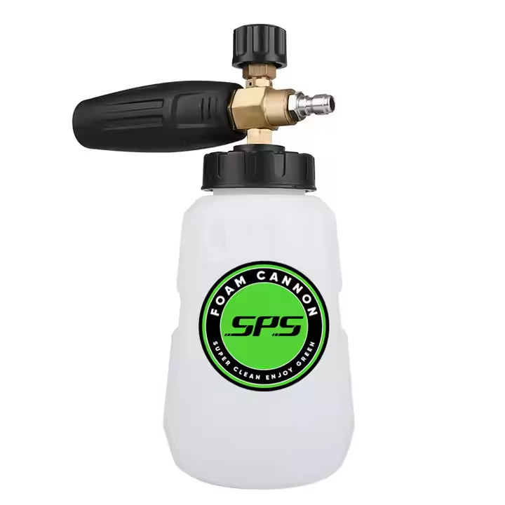 SPS 5000 PSI High Pressure 1L Alloy Snow Foam Lance Foam Cannon Car Whash Foam Lance Cannon