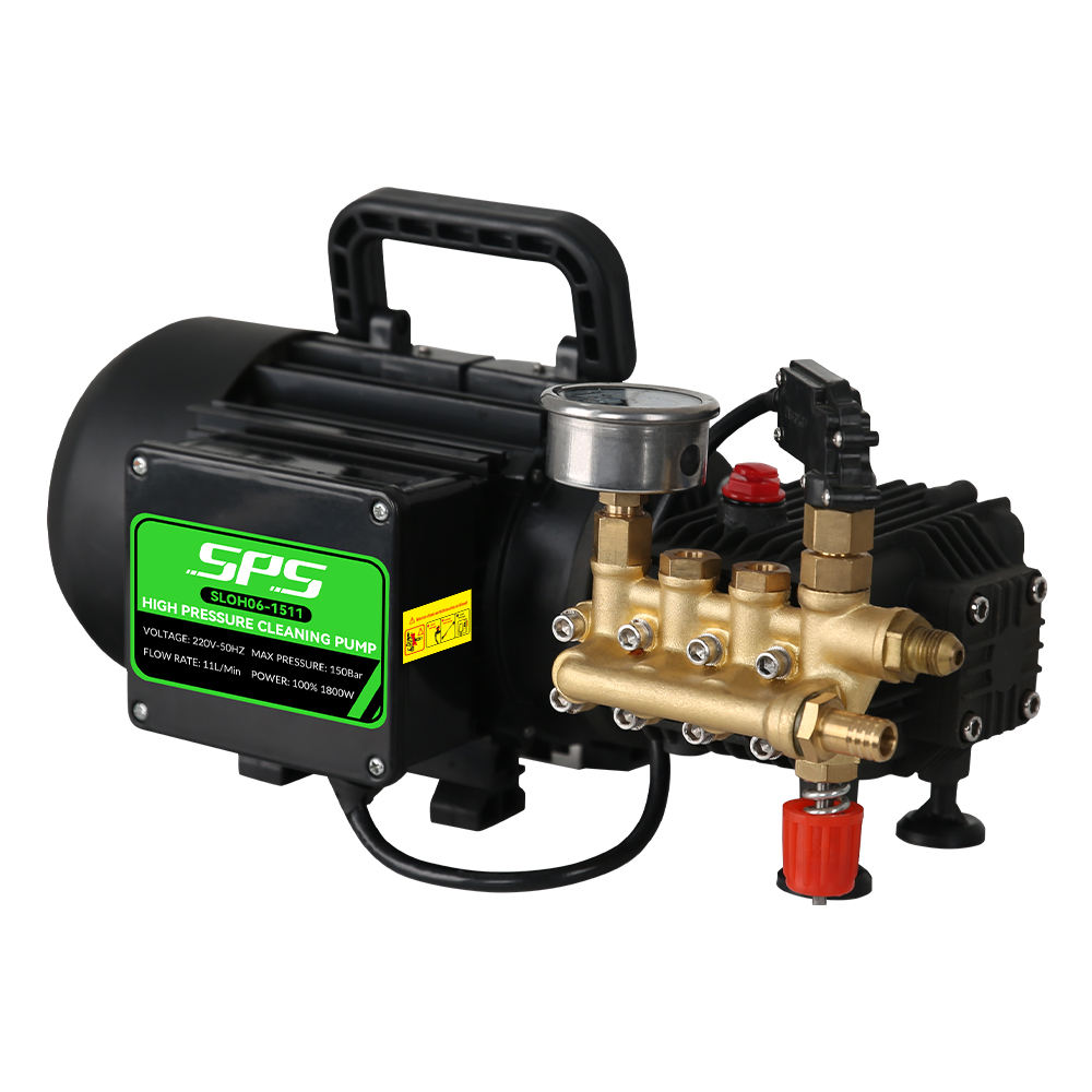 Hot Selling 220V Brass Valve Portable Car Washer Pump Electric High Power Pressure Washer Commercial Car Cleaning Machine