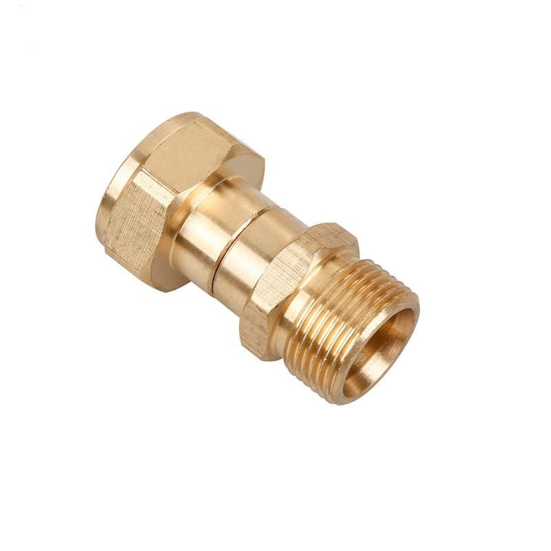 SPS High Pressure Washer Swivel Joint Hose Fittings Quick Connect Coupling Pressure Washer Gun Adapter Pivoting Coupler 