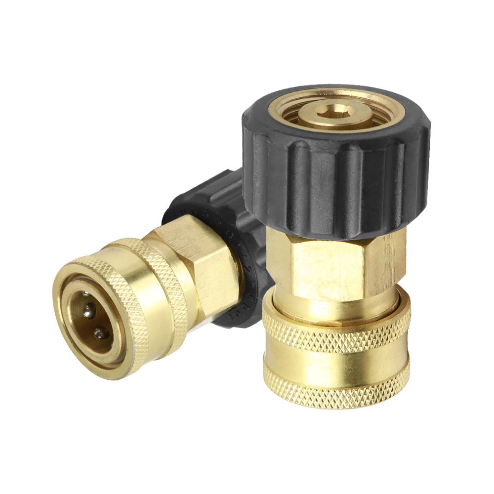 5000 PSI 3/8 Inch Quick Connect Pressure Washer Adapter Quick Coupler Fitting