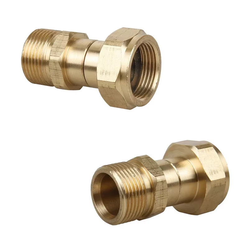 SPS High Pressure Washer Swivel Joint Hose Fittings Quick Connect Coupling Pressure Washer Gun Adapter Pivoting Couple factory