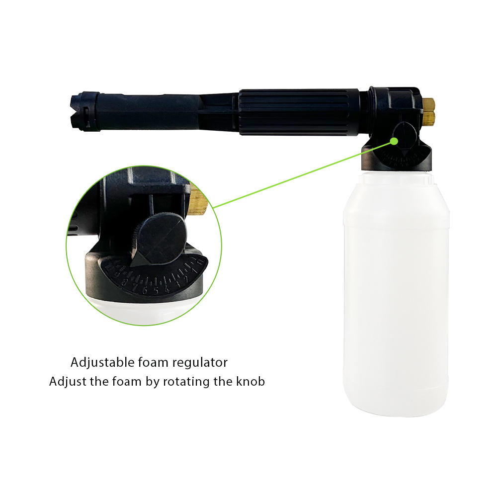 Take your car washing game to the next level with the leading foam cannon in the industry.