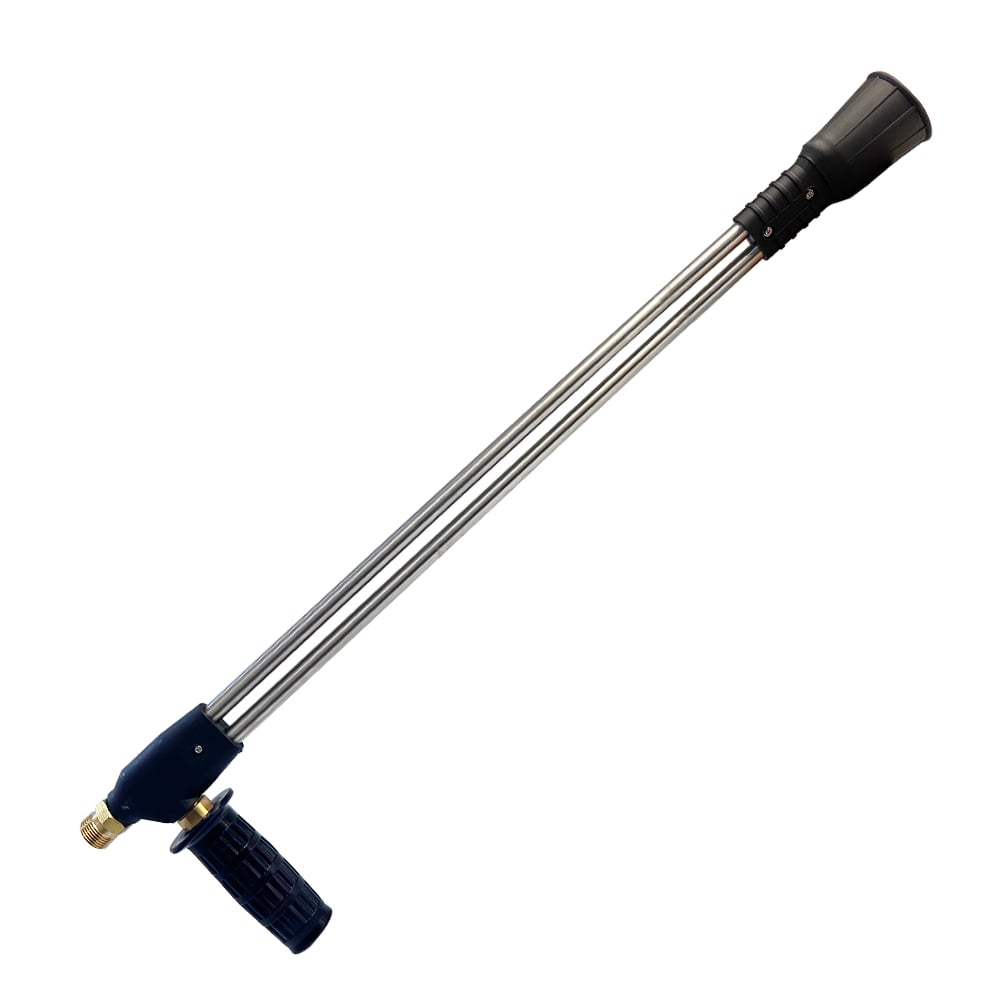 5000PSI High Pressure Washer Gun Wand Dual SS Pipe Lance Water Cleaning Spray Lance  Car Washing Gun Extension Wands 