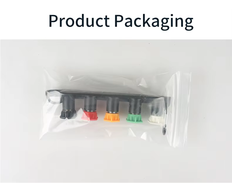 SPS 1/4" Quick Connect 5 Color Nozzle Stand Holder High Pressure Washer Nozzle Car Wash Tips details