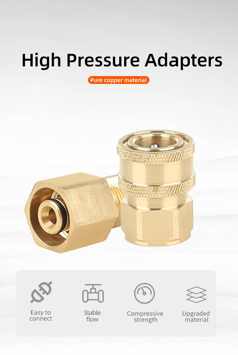 SPS 3/8 Quick Coupling to Female TR Quick Connect Coupler High Pressure Washer Fitting Adapters manufacture