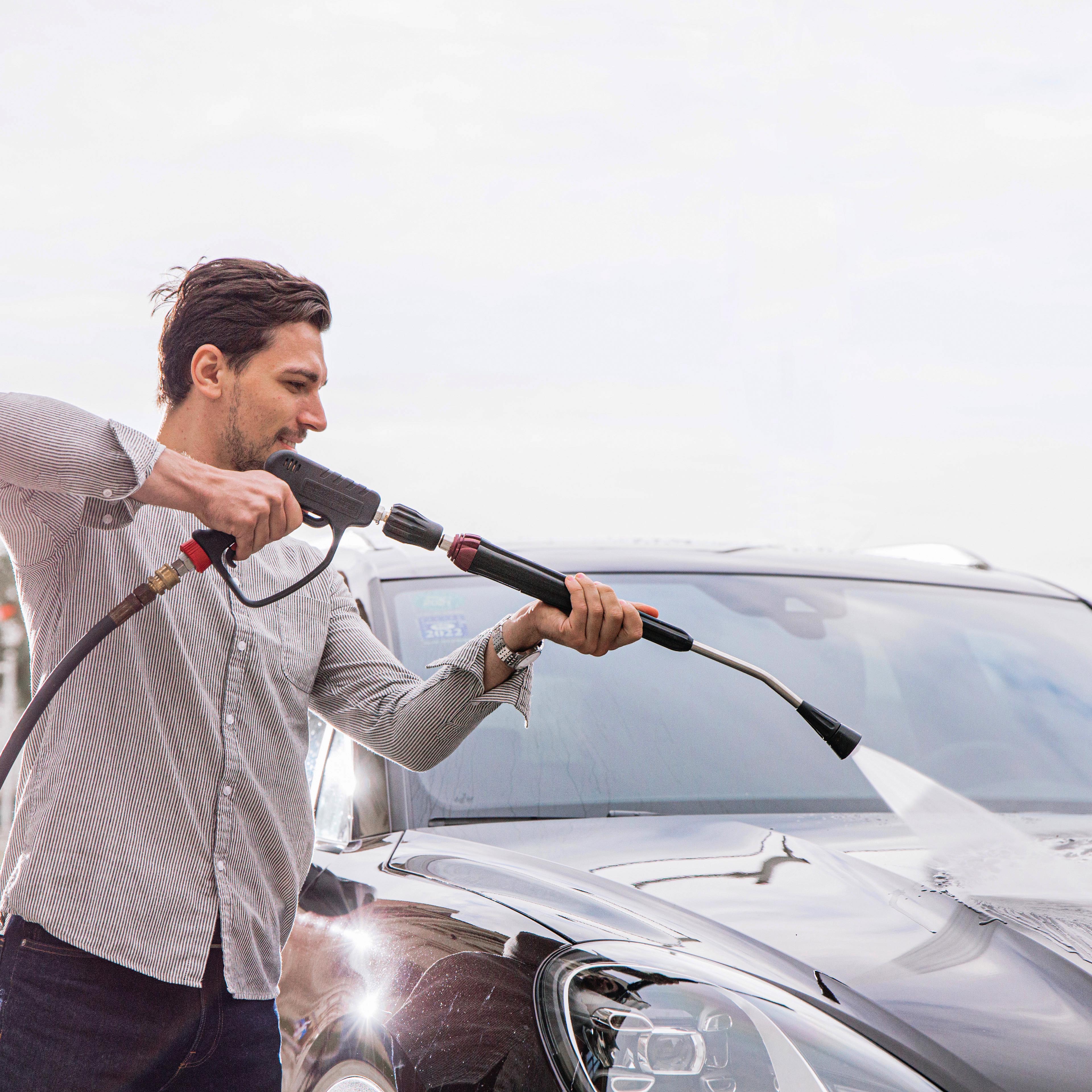 SPS Car Wash Hydro Jet High Pressure Power Washer Attachment Italian Extension Wand manufacture