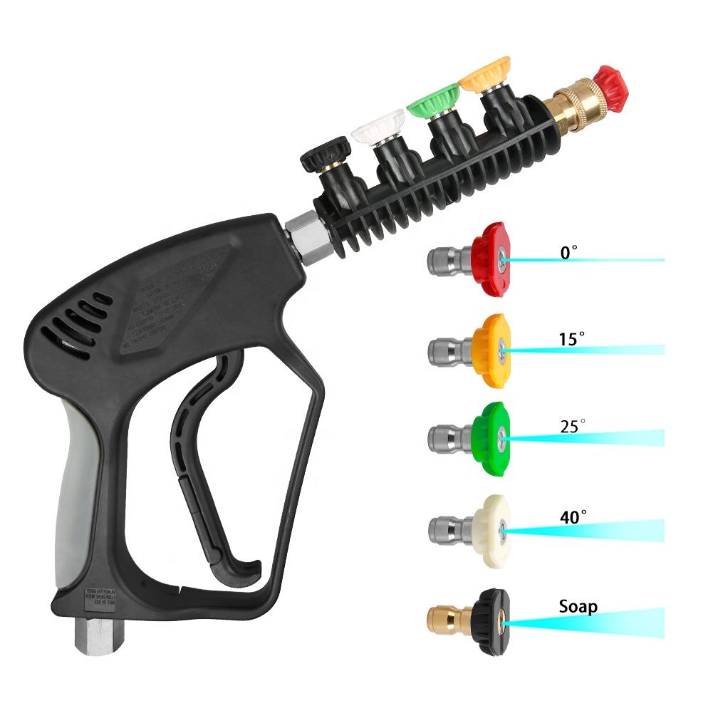 SPS Hot Sale 5000 PSI High Pressure Washer Parts Spray Car Cleaning Water Guns for Car Wash