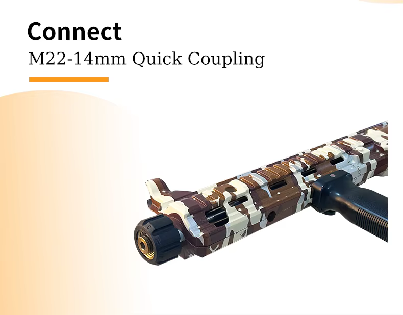 5000PSI High Pressure Car Washing Long Extension Wand Pressure Jet No Leaking Water Gun Pressure Cleaning Gun With Foam Lance details