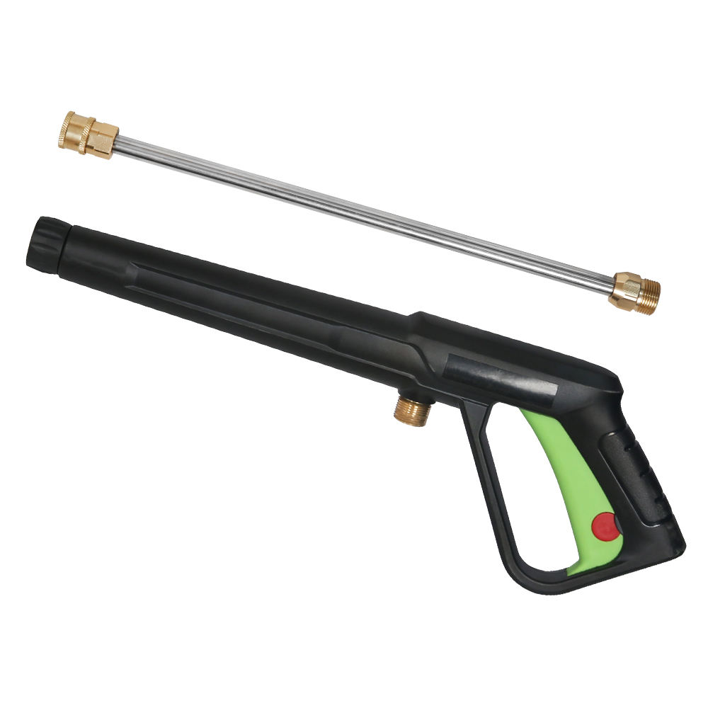 Car Washing Machine Water Spray Gun Car Wash High Pressure Washer Gun with M22-14mm Inlet Extension Wand
