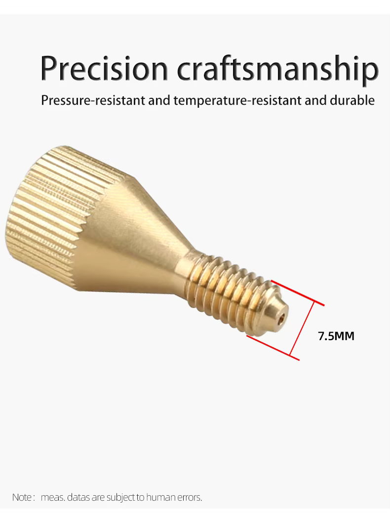 Custom Nozzles High Pressure Water Adapter Brass Spray Gun Accessory Adapter Gun Fittings manufacture
