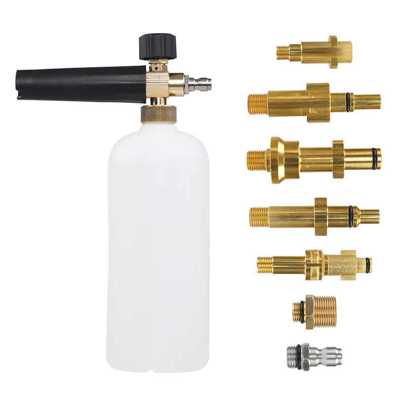 Save time and water with a portable car wash gun