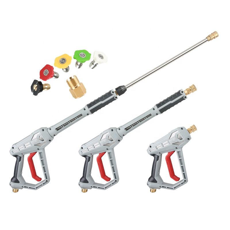 SPS Hot Sale 4500 PSI Grey High Pressure Water Power Spray Gun for Car Wash