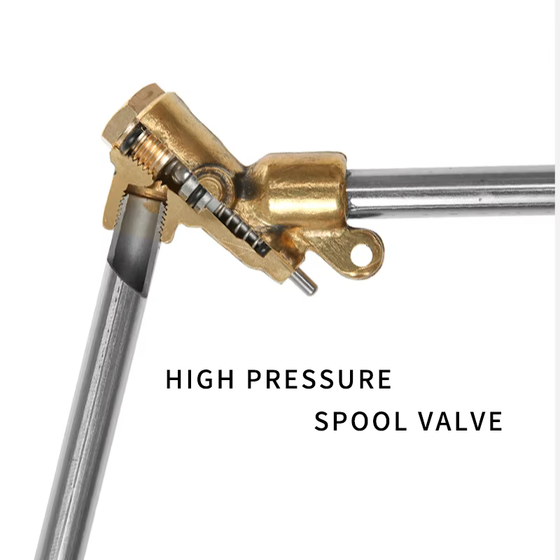 SPS High Pressure Carwash Equipment Purple Water Short Spray Gun Pressure Washer Parts Power Carwash Gun factory