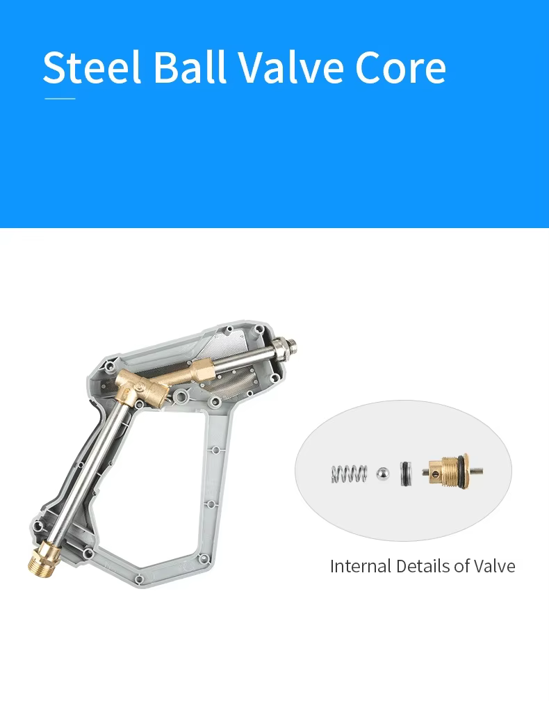 SPS Hot Sale 4500 PSI Grey High Pressure Water Power Spray Gun for Car Wash details