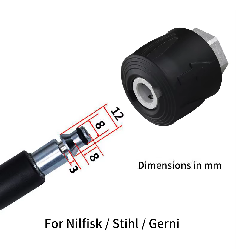 SPS New Quick Release Adapter M22-14 Female Suit for Bosch/Nilfisk/Stihl/Gerni details